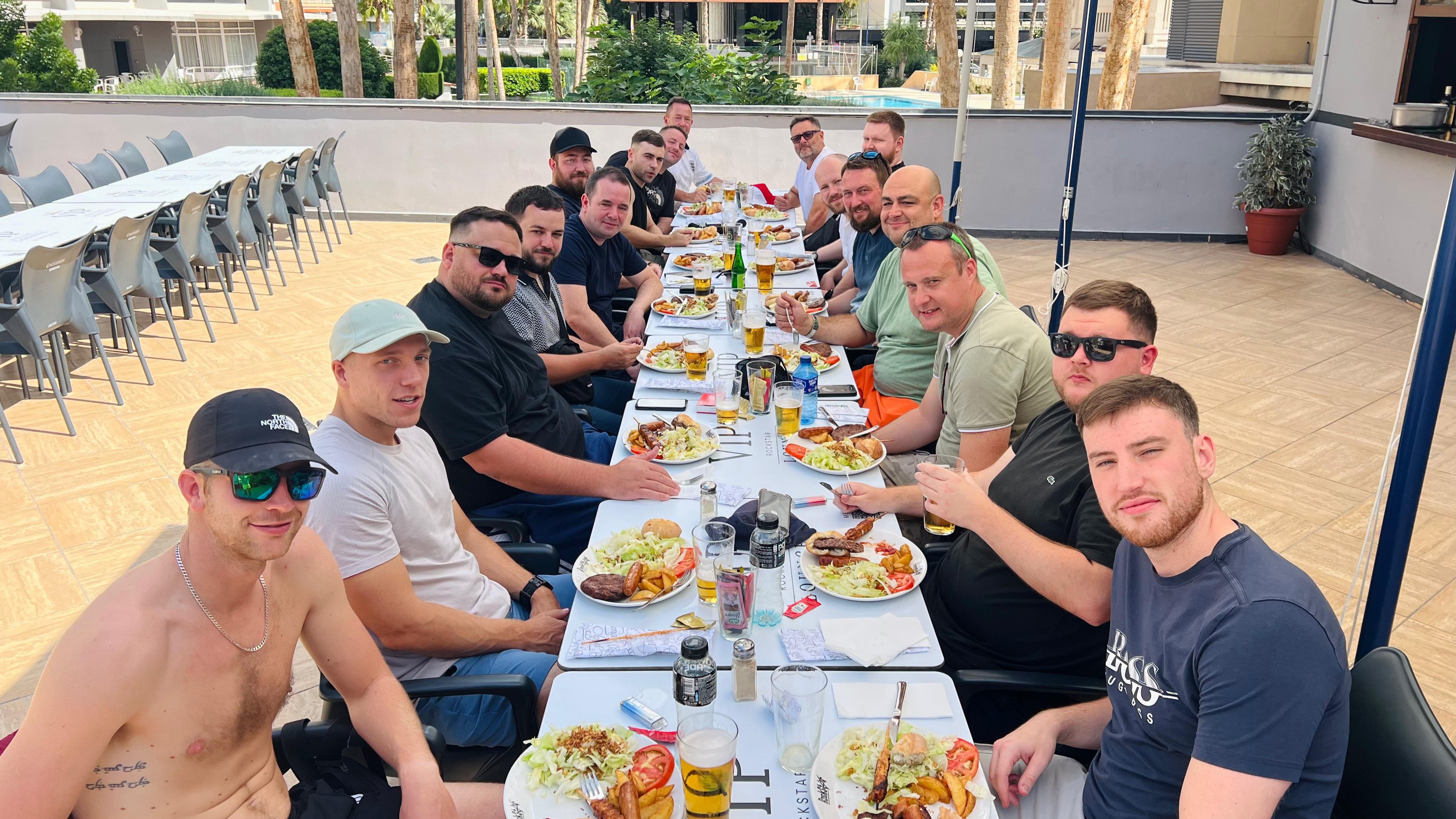 bbq and drinks